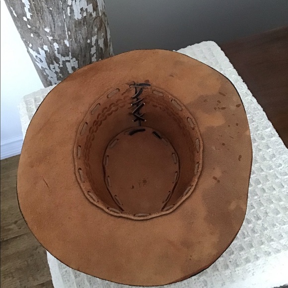 LEATHER COWBOY HAT - Picture 5 of 12